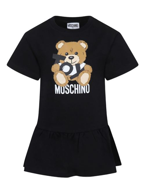 Abito bambina maniche corte MOSCHINO KID-TEEN | HDV0GBLCA1960100